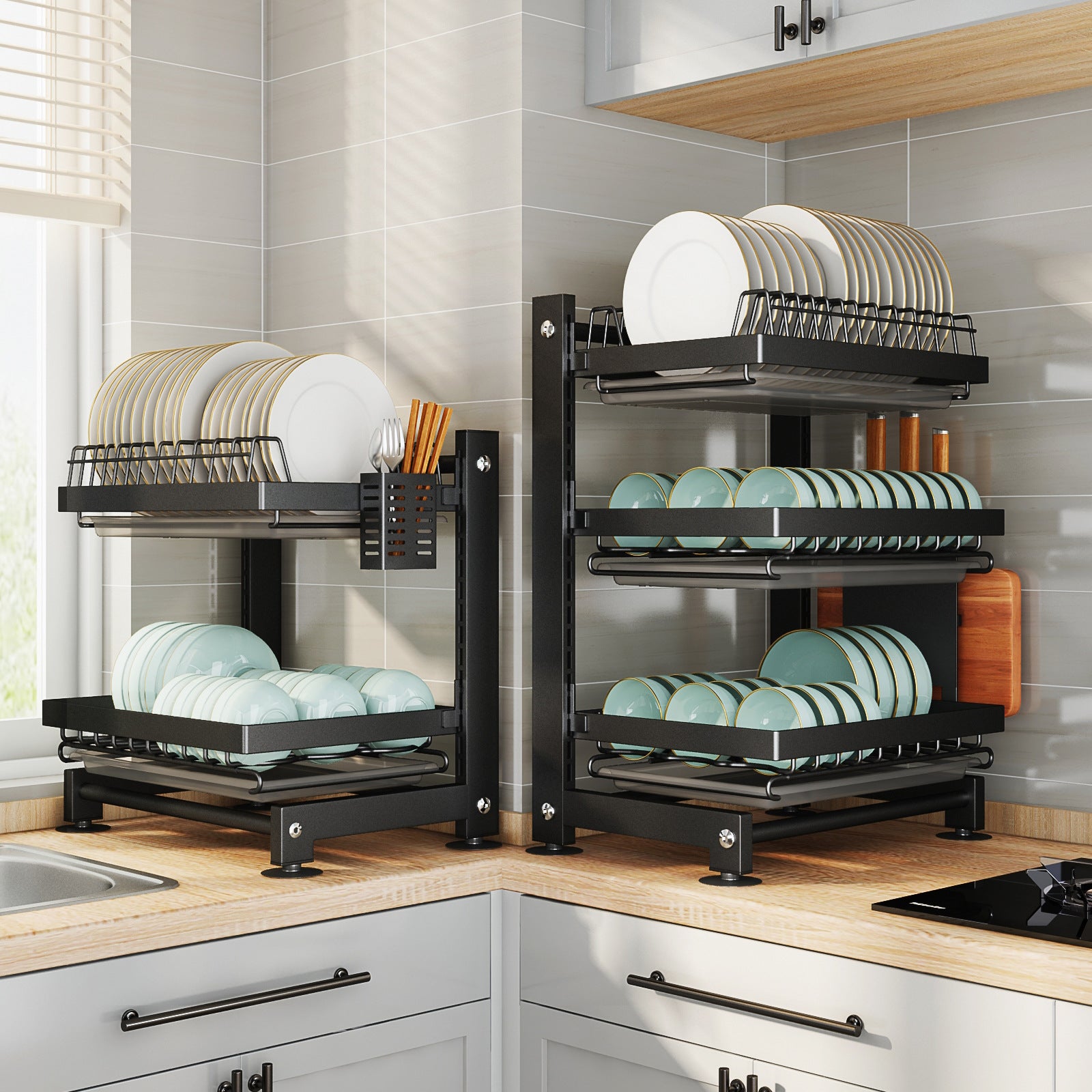 Tall dish rack sale