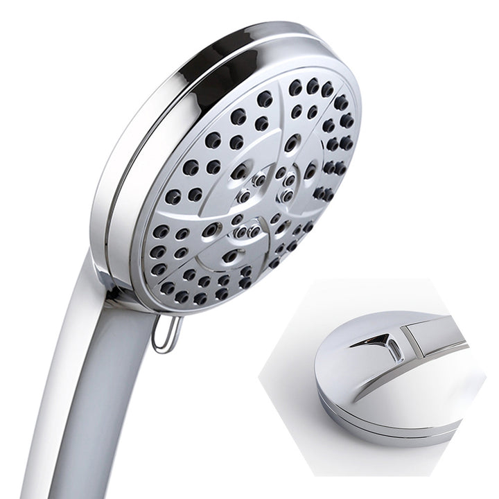 6 Function Hand Shower Head With Nozzle Spray