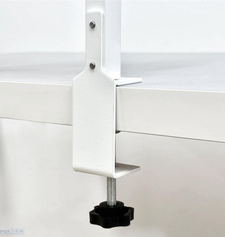 Adjustable 2-Tier Rotating Desk Organizer – Vertical & Horizontal Storage with Pegboard