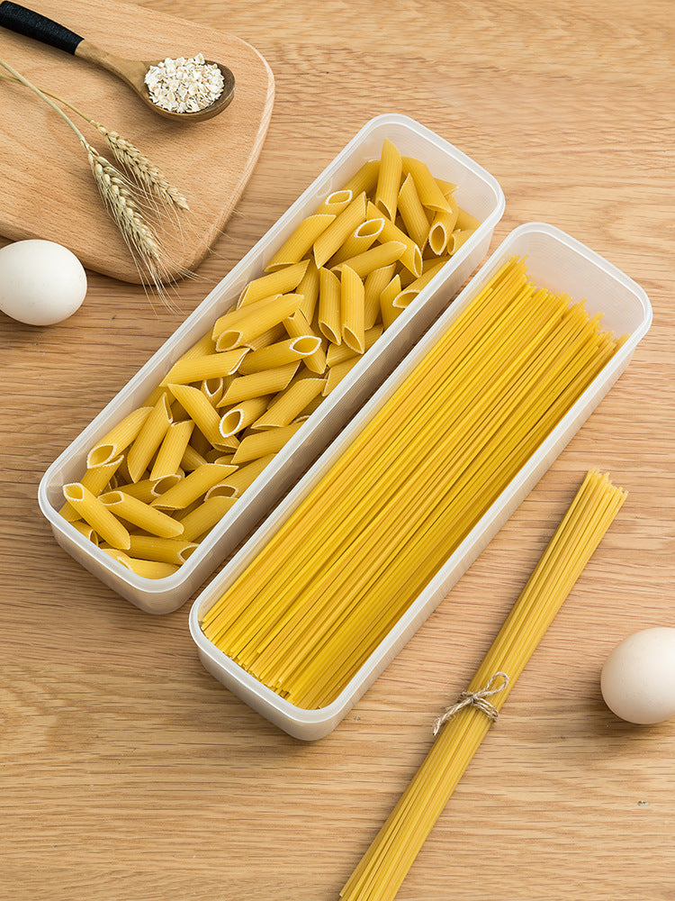 Airtight Long Food Storage Container – 2.2L Slim Plastic Box for Pantry Organisation