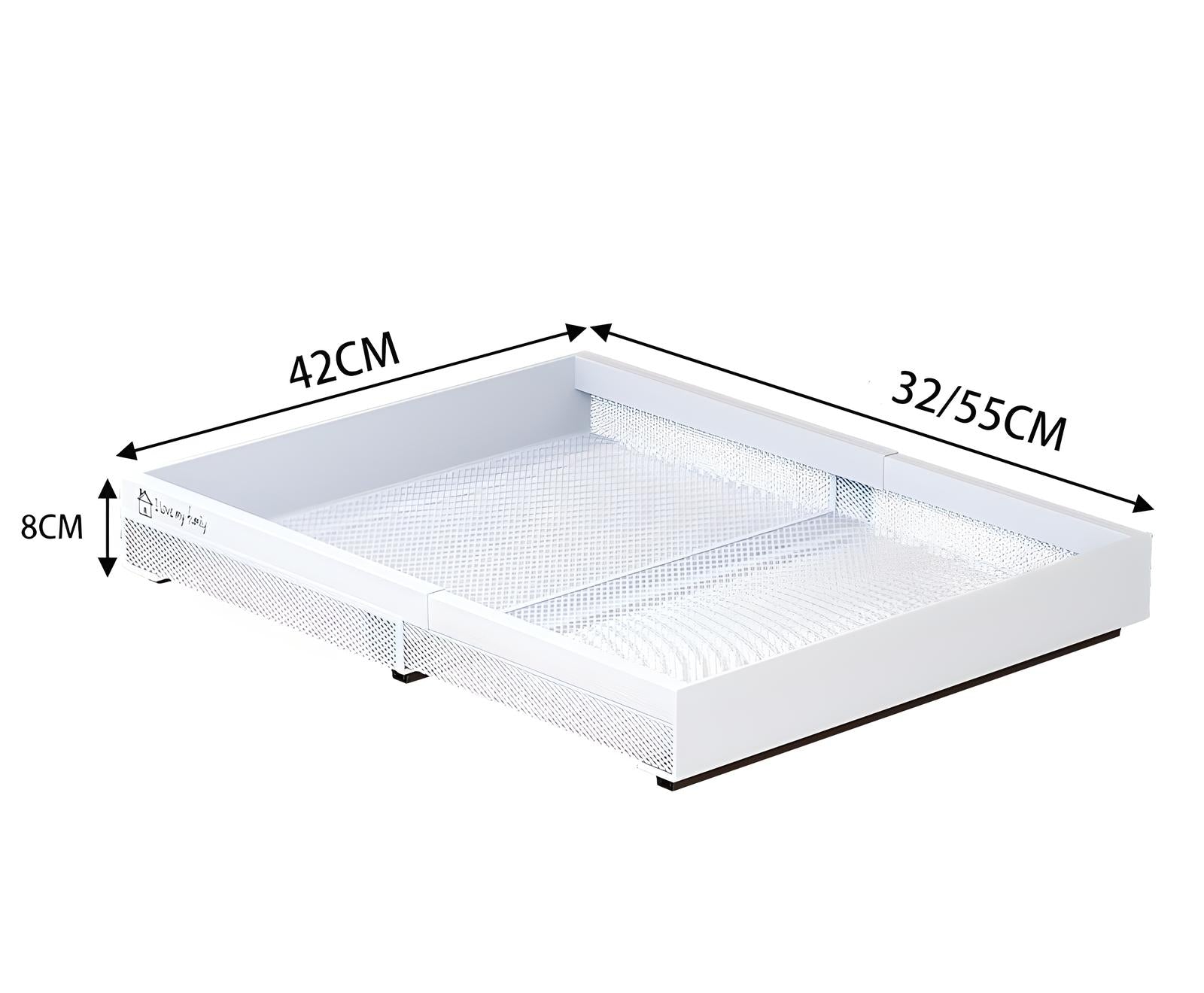 Adjustable Sliding Cabinet Storage Rack – Space-Saving Pull-Out Organizer