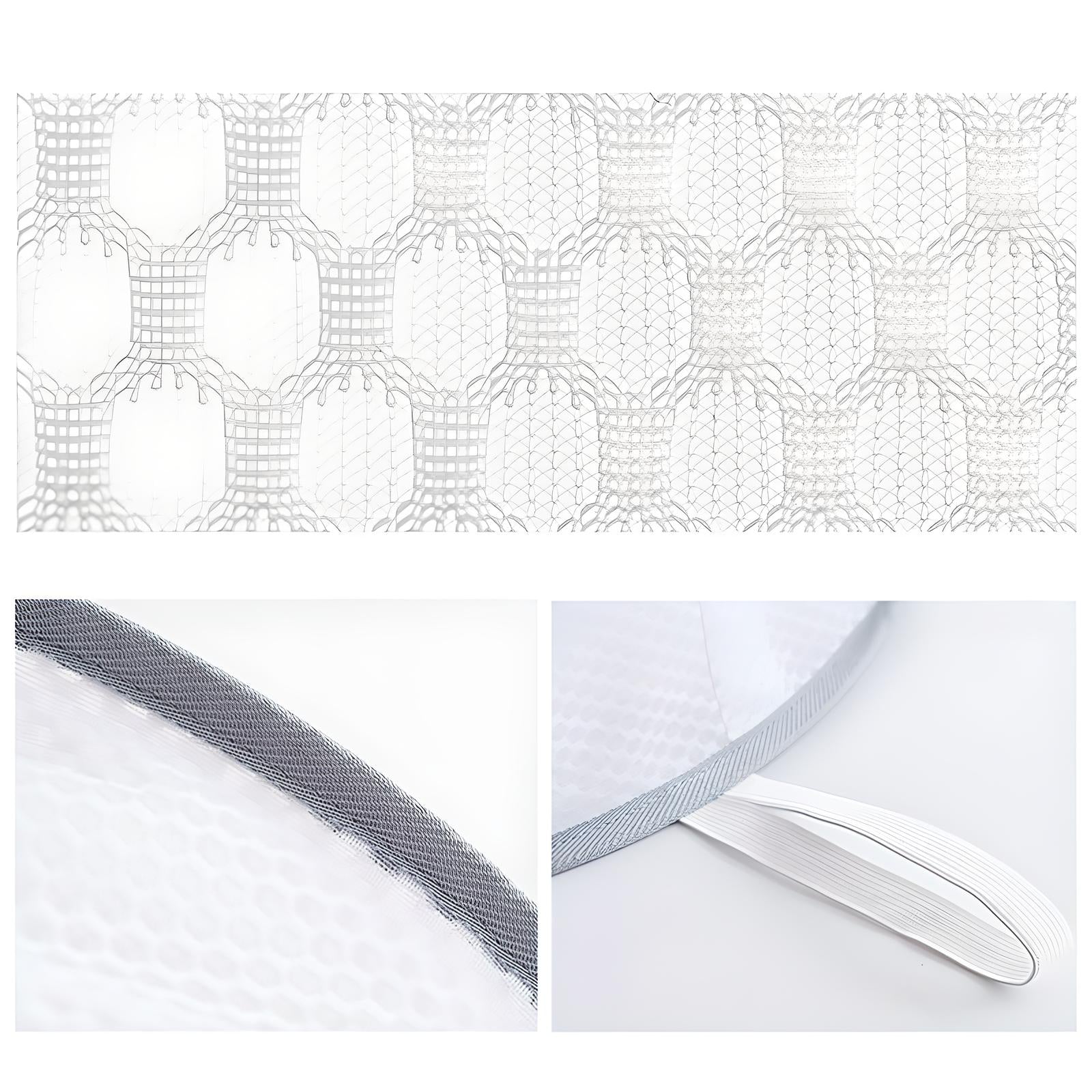 Hanging Mesh Drying Rack – Foldable, Breathable, Space-Saving