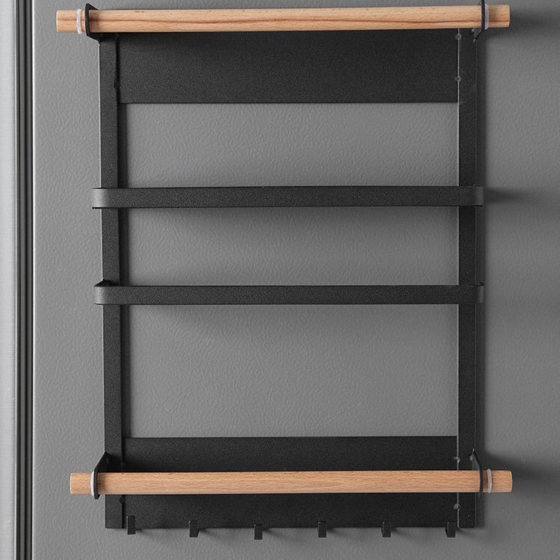 Magnetic Kitchen Storage Rack – Multi-Layer Organizer for Fridge