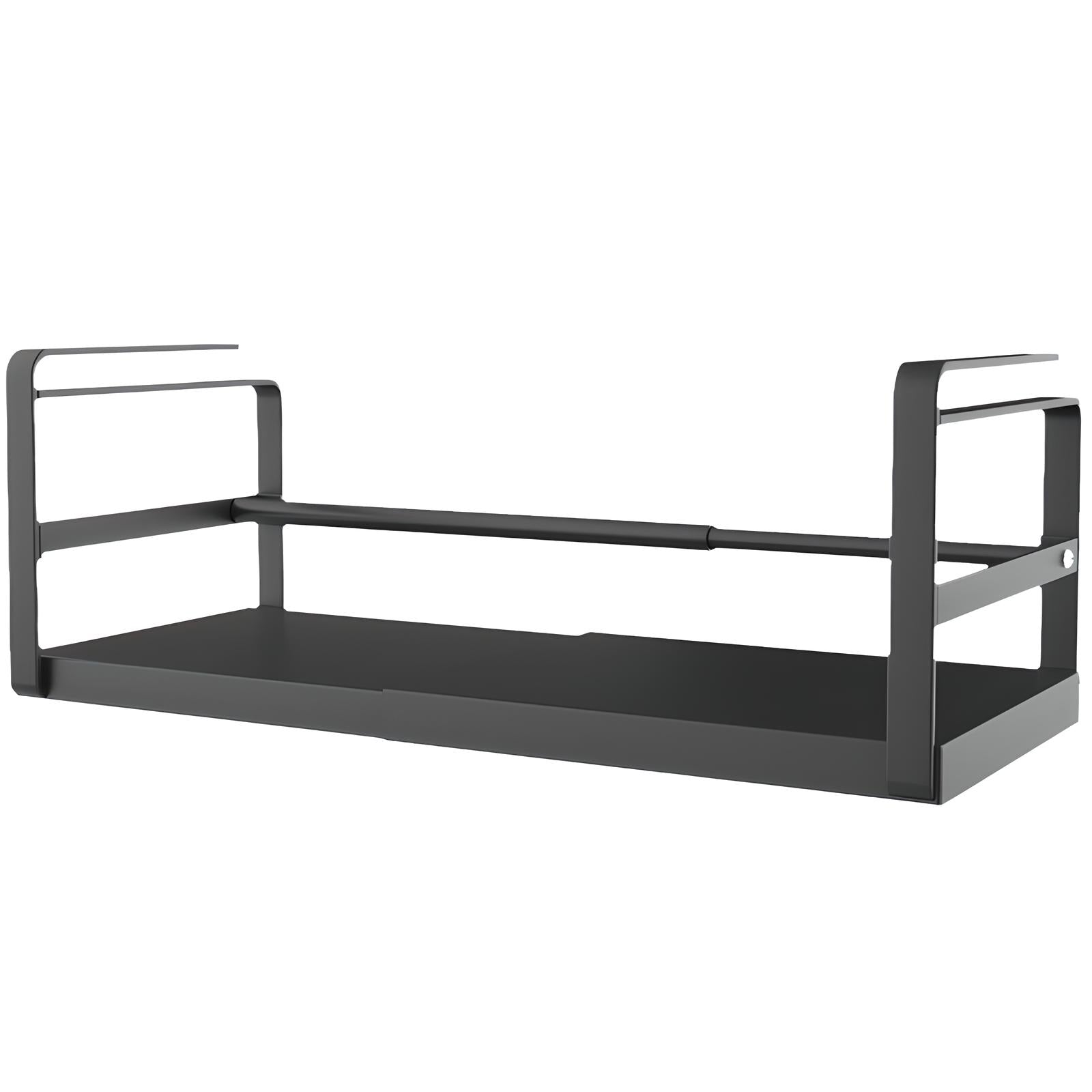 🏡 Adjustable Under-Cabinet Storage Rack – Space-Saving Kitchen Organizer