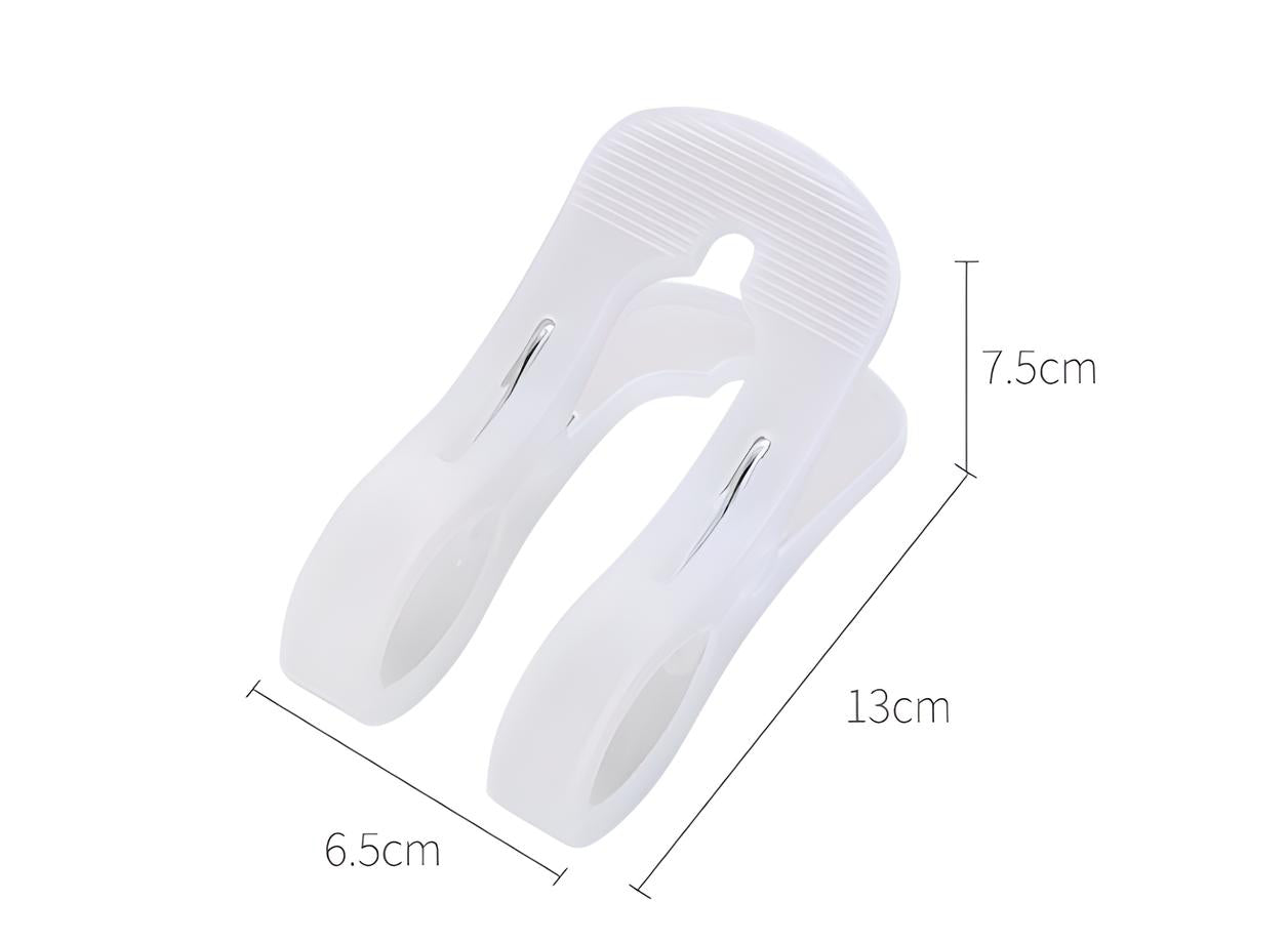 Large Plastic Quilt Clips (Pack of 2) – Heavy-Duty Grip for Bedding & Laundry