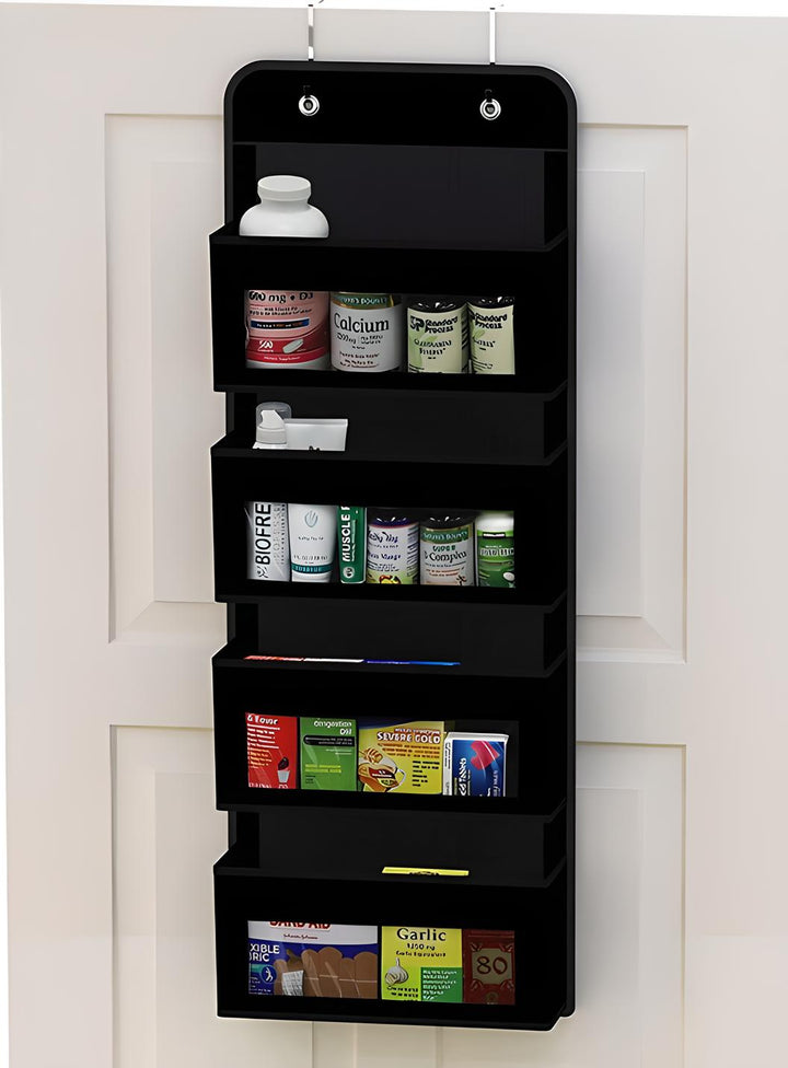 Over-the-Door Hanging Storage Organizer - 4-Tier Space-Saving Rack