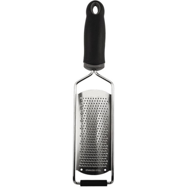 Black Stainless Steel Cheese Grater Zester.
