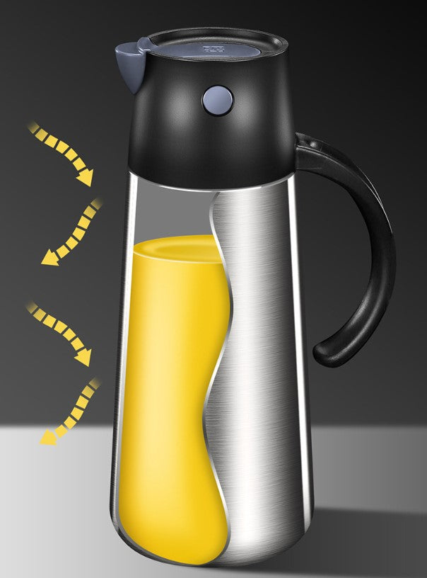 Stainless Steel Oil Bottle - 750ml.