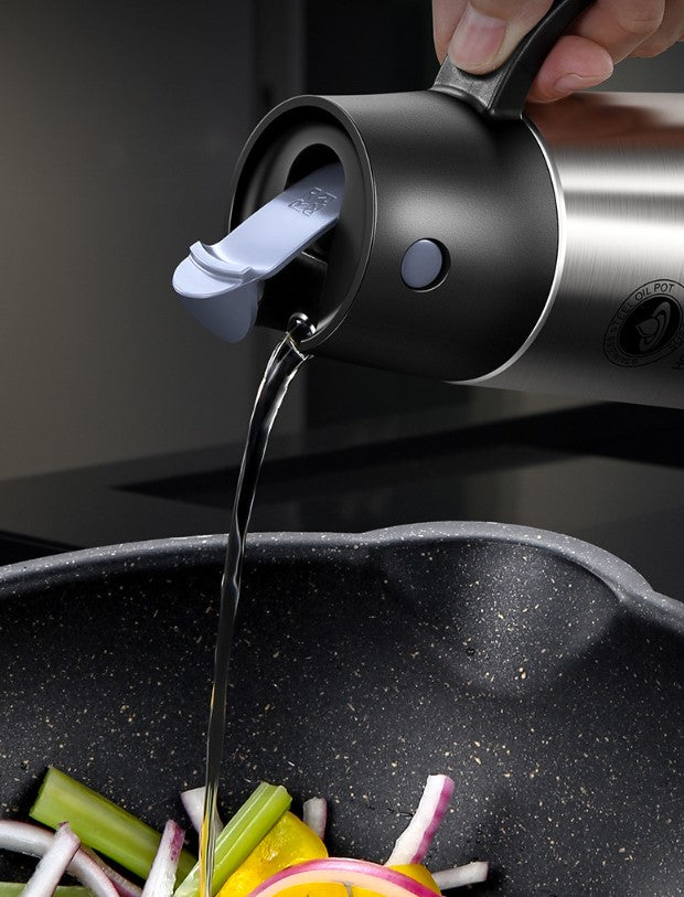 Stainless Steel Oil Bottle - 750ml.